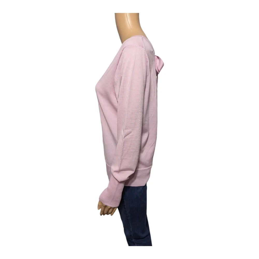 J. Crew Merino Wool Wrapped Back Pullover Sweater M